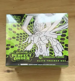 Pokemon TCG Perfect Order - Pokemon Center Elite Trainer Box *** Slight Tear *** - Image 1