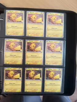 Pikachu (Pokemon Day 2026) 051/162 Miscellaneous Cards & Products Holo Lot of 9! - Image 1