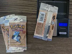 Heavy 21.5g Pokemon Fossil Booster Pack Sealed 1999 Wizards of the Coast English - Image 2