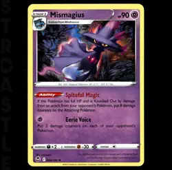 Mismagius 064/195  SWSH12: Silver Tempest - Rare - Pokémon Card TCG - Image 1