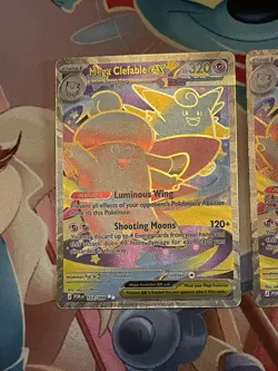 x1 Mega Clefable ex 103/088 Perfect Order Pokemon Pokemon Full Art English TCG - Image 2