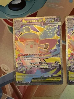 x1 Mega Clefable ex 103/088 Perfect Order Pokemon Pokemon Full Art English TCG - Image 4