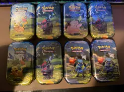 Pokemon TCG ASCENDED HEROES Mini Tins Lot of 8 NEW SEALED SHIP ASAP - Image 1