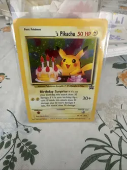 Birthday Pikachu #24 Pokemon Promo - Image 1
