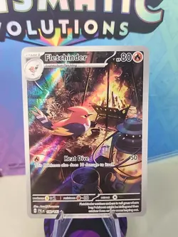 Fletchinder 199/193 Pokemon Sv02: Paldea Evolved Illustration Rare - Image 1