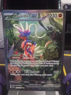 Pokemon Koraidon ex 247/198: Scarlet & Violet Base - Image 3