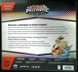 Pokemon TCG SV8.5 Prismatic Evolutions Poster Collection Box - Factory Sealed - Image 2