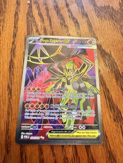 Pokemon Mega Zygarde EX 104/088 POR Ultra Rare EX Full Art Foil 310 HP English - Image 1
