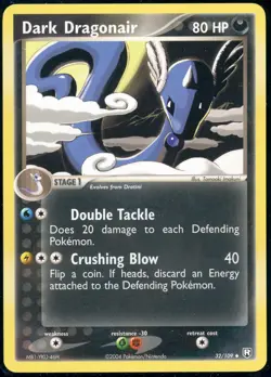 2004 Pokemon EX Team Rocket Returns Dark Dragonair #32/109 LP - Image 1