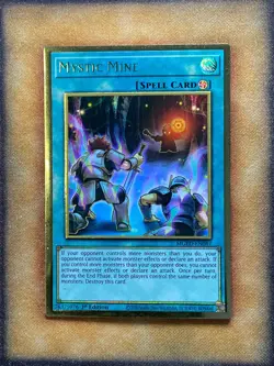 Yugioh Mystic Mine MGED-EN047 Gold Rare 1st Ed NM - Image 1