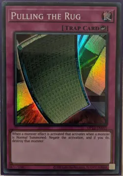 YuGiOh Pulling the Rug Super Rare OP23-EN011 - Image 1