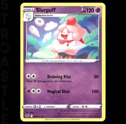 Slurpuff 084/195 Silver Tempest - Uncommon  - Pokémon Card TCG - Image 1