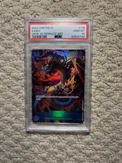 2023 One Piece Kaido Awakening Of New Era OP05-118 SEC Alt Art PSA 10 ENGLISH - Image 1