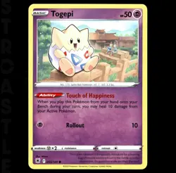 Togepi - 055/189 Astral Radiance - Common Pokémon Card TCG - Image 1