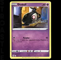 Duskull - 060/172 Swsh09: Brilliant Stars - Common - Pokémon Card TCG - Image 1