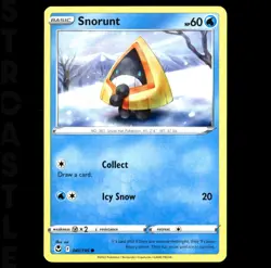 Snorunt - 041/195 - Silver Tempest - Common Pokémon Card TCG - Image 1