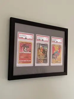 PSA Card Display Frame For Graded Slabs Wall Mount Table Top Pokemon And More 3 - Image 2