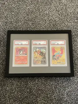 PSA Card Display Frame For Graded Slabs Wall Mount Table Top Pokemon And More 3 - Image 4