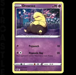 Drowzee 060/195 - Silver Tempest - Common - Pokémon Card TCG - Image 1