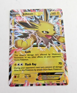 Jolteon EX 28/83 Holo Ultra Rare Pokemon TCG XY Generations Card - Image 1