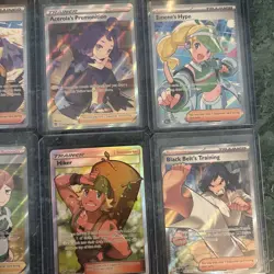 LOT OF 6: Pokemon TCG Full Art Trainer Cards Near Mint + - Image 2