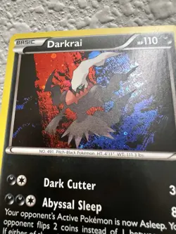 Pokemon Darkrai XY Black Star Promos Holo TCG Card XY194 - Image 2