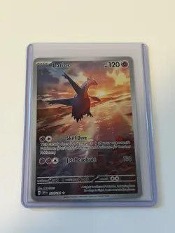 Pokemon Latios TCG Illustration Rare Card 203/191 Sv08: Surging Sparks Near Mint - Image 1