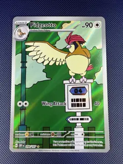 Pokemon Card - Pidgeotto Obsidian Flames 208/197 Illustration Rare 2023 - Image 1