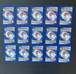 Vintage 1999 Pokemon Cards Collection Bundle x15 - Image 2