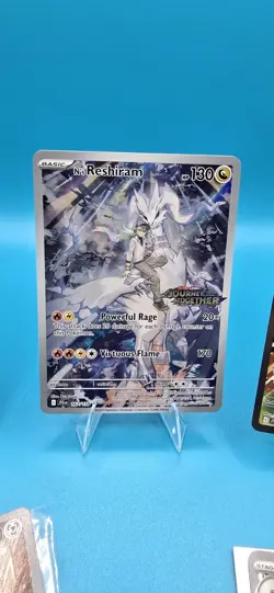 Pokemon Tcg 5 Card Lot/Iron Hands,N's Reshiram,Hops Zacian,Doubleblade And... - Image 4