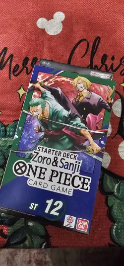 One Piece Card Game STARTER DECK - Zoro and Sanji - [ST-12] English NEW SEALED - Image 1