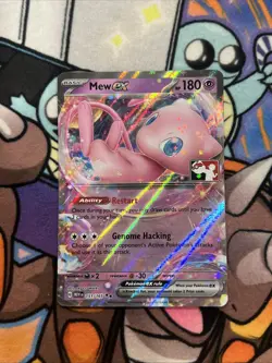Mew EX 151/165 Prize Pack Series Cards Double Rare Holo Basic - Image 1