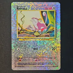 Pokemon Rattata Reverse Holo 2007 Card 89/110 Legendary Collection English TCG - Image 1