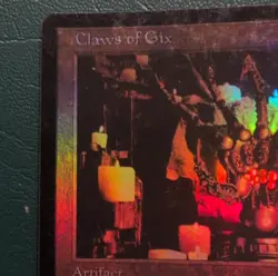 MTG Claws of Gix Foil - Time Spiral Timeshifted Rare - Old Border - 107/121 - Image 2