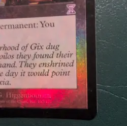 MTG Claws of Gix Foil - Time Spiral Timeshifted Rare - Old Border - 107/121 - Image 5