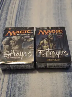 Magic The Gathering Theme Deck - Betrayers of Kamigawa Spiritcraft New Sealed - Image 1