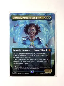 Zimone, Paradox Sculptor (Borderless) Foundations Regular NM M 0351 - Image 1