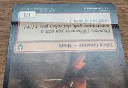 MONK // CLUE TOKEN mtg CRIMP ERROR Avatar: The Last Airbender 1 Token - Image 3