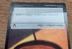 MONK // CLUE TOKEN mtg CRIMP ERROR Avatar: The Last Airbender 1 Token - Image 4