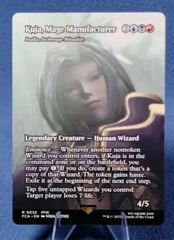 Kuja, Mage Manufacturer SHOWCASE MTG Magic: The Gathering Final Fantasy 9 🔮 - Image 1