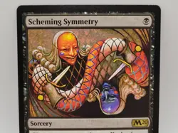 Scheming Symmetry M20 MTG LP Rare Black Tutor Commander Magic the Gathering - Image 2
