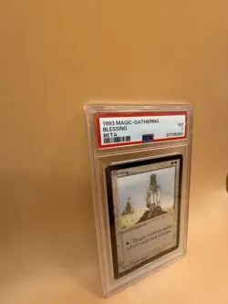 Blessing – 1993 MTG Beta – PSA 7 NM – Magic the Gathering - Image 2