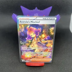 Pokemon Acerola's Mischief 183/132 Me01: Mega Evolution Special Illustration Ra… - Image 1