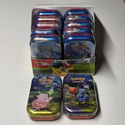 Pokemon ME: Ascended Heros Mini Tin Lot 12 Brand New Factor Sealed Tins - Image 2