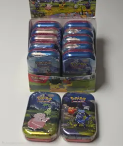 Pokemon ME: Ascended Heros Mini Tin Lot 12 Brand New Factor Sealed Tins - Image 3