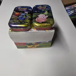 Pokemon ME: Ascended Heros Mini Tin Lot 12 Brand New Factor Sealed Tins - Image 4