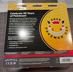 Pokemon TCG: Pokemon Day 2026 Collection Box - 30th Anniversary - New Unopened - Image 2