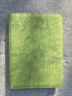 Pokemon Bulbasaur Laser Engraved Binder/ Made To Order! Green Binder - Image 1
