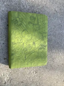 Pokemon Bulbasaur Laser Engraved Binder/ Made To Order! Green Binder - Image 3