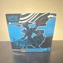 Nintendo Pokemon TCG Scarlet & Violet Black Bolt Elite Trainer Box Zekrom - Image 1